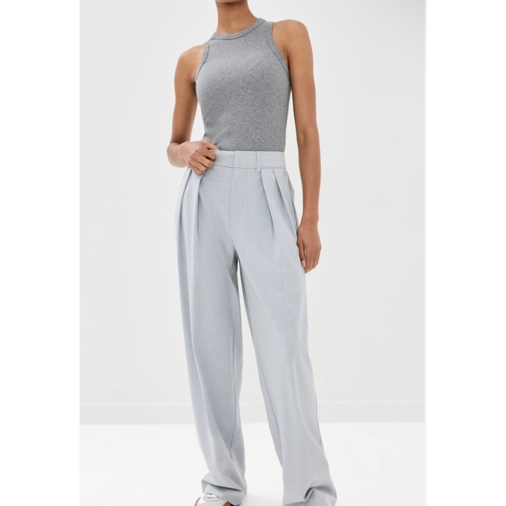Good American Suiting Good 90’s Pleated Pants Size 6/28 $170 MSRP